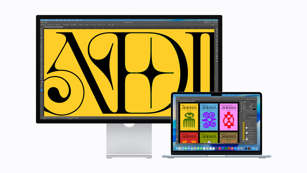 The new Studio Display pairs excellent visual quality with compelling features that deliver a great experience when connected to a Mac across a range of professional workflows — from photo and video editing to coding, music production, and everyday tasks.