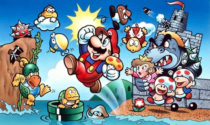 Super Mario Bros. Official Nintendo art