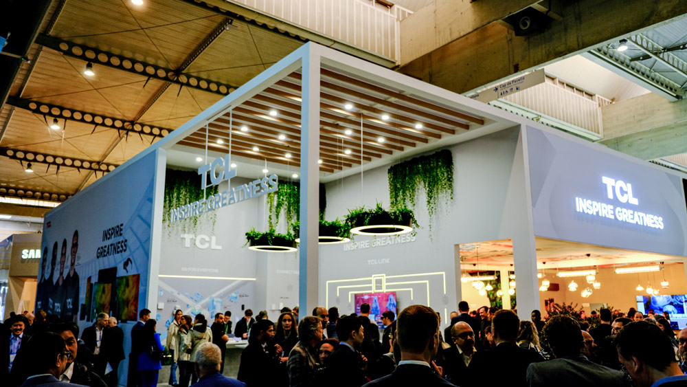 TCL Booth at MWC 2023, Barcelona