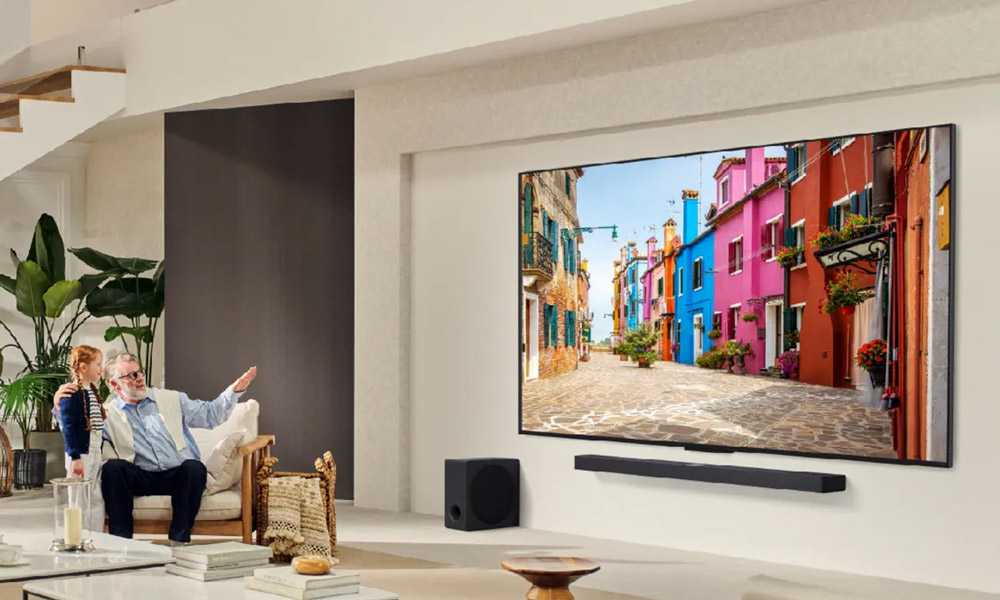 Soundbars provide better sound, in contrast with TV speakers