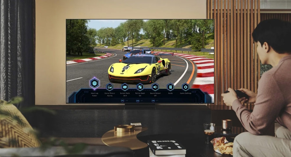 Large 4K TVs are ideal for gaming consoles