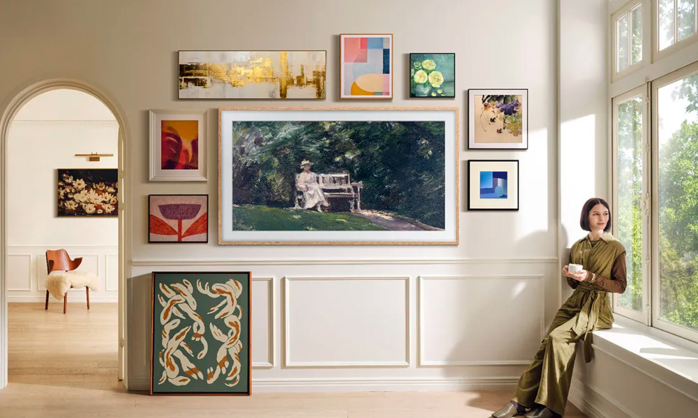 Nowadays TVs are designed to function as art installations  