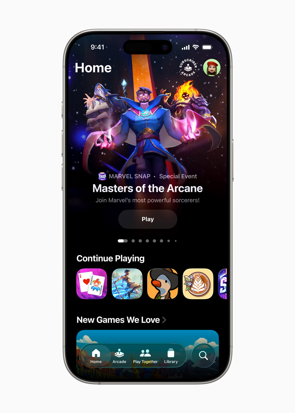 iOS 26 Games App