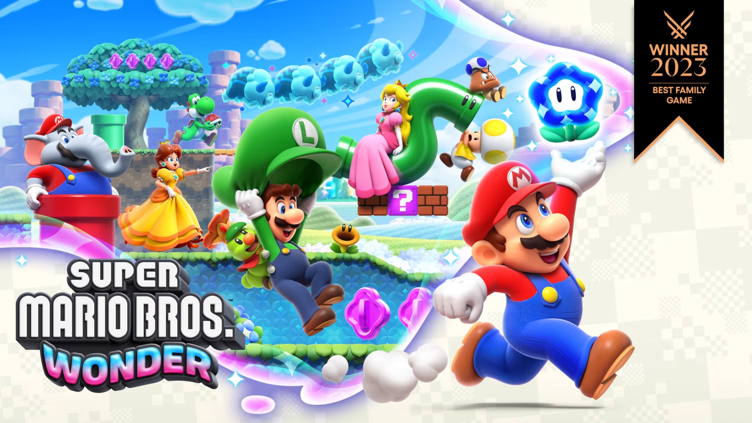 Super Mario Wonder art