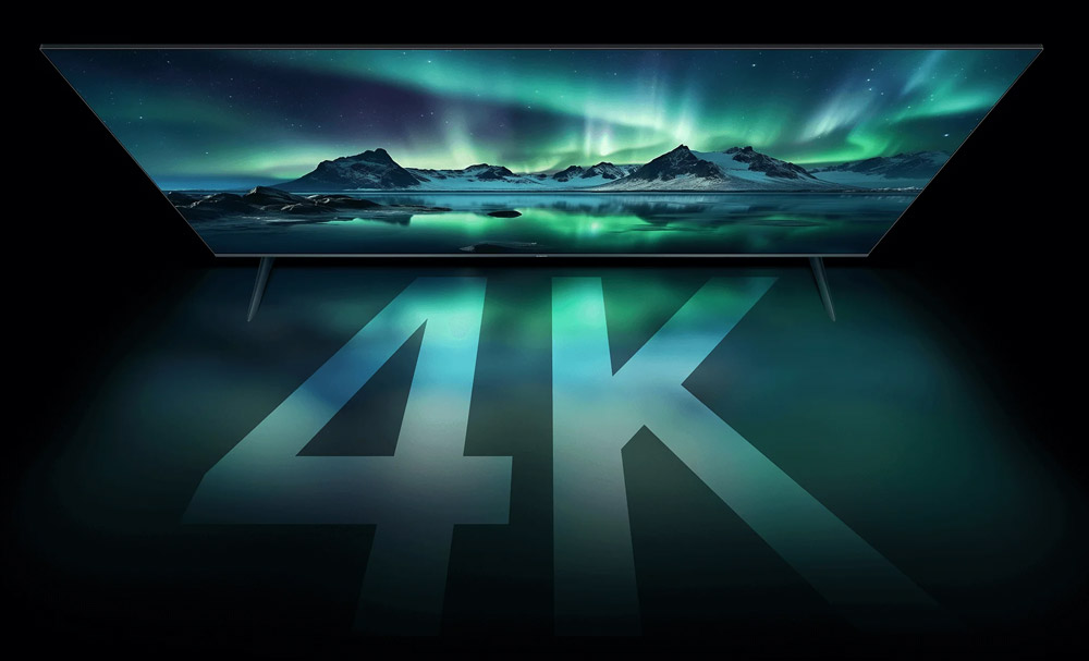 4K UHD resolution renders every detail with exceptional clarity so you won't miss a thing.