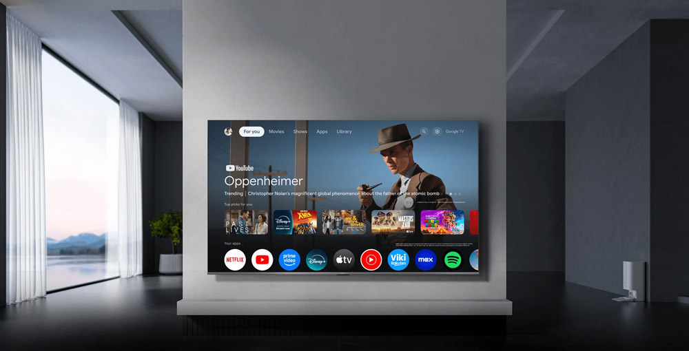 Google TV™ gathers films, shows, and more from your apps and subscriptions, organising them just for you. Looking for something new? Get curated recommendations, or search across over 10,000 apps and hundreds of free channels using Google’s powerful search engine. With personalised profiles, everyone gets an experience tailored just for them.