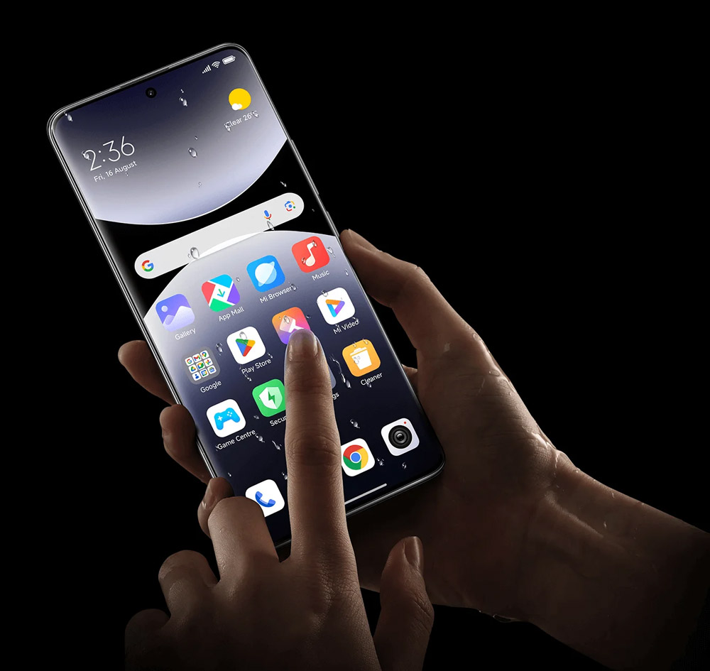 Wet-touch technology