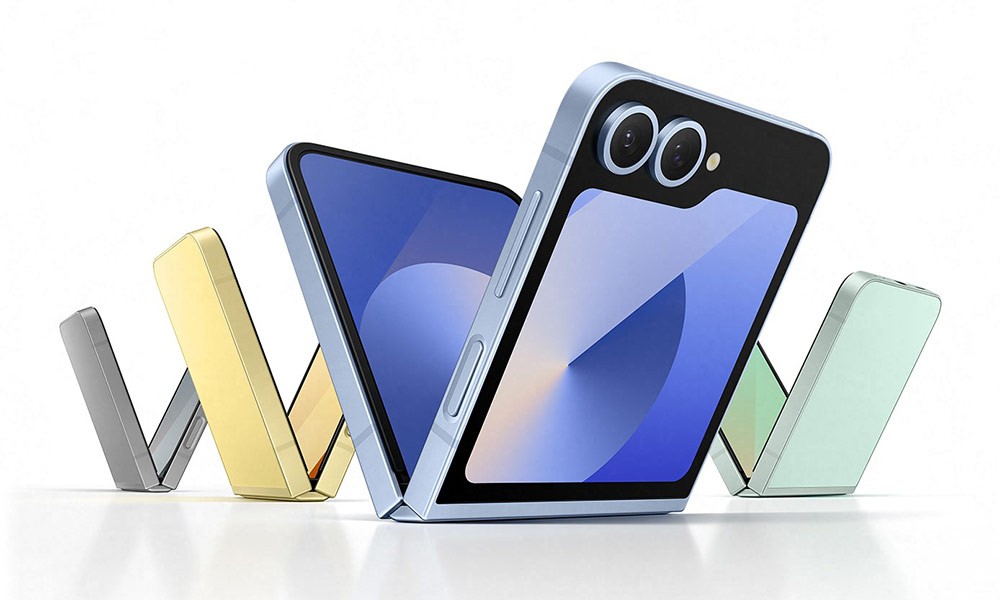 Family of colors for Z Flip6 
