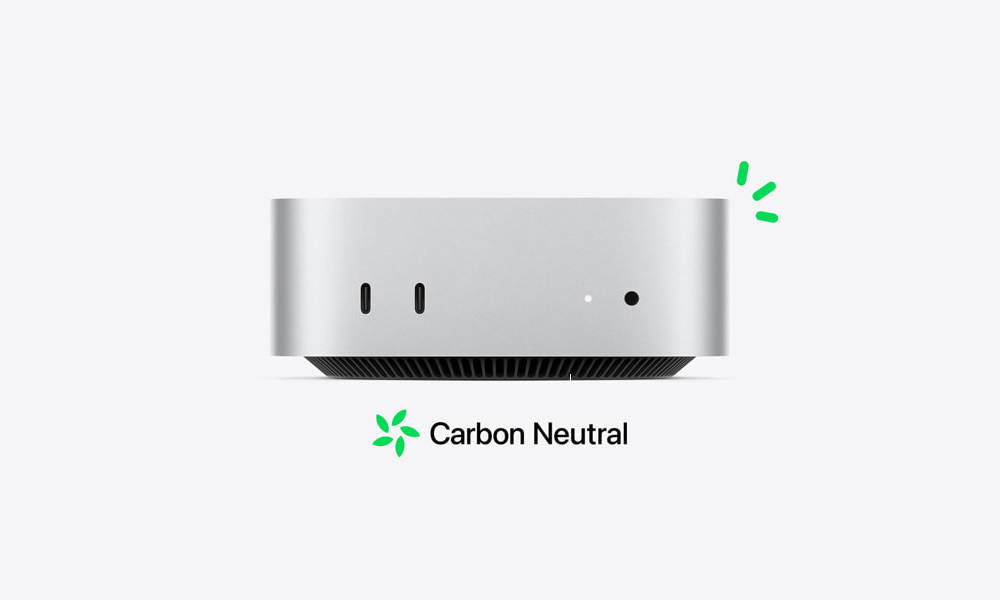 Carbon neutral mac