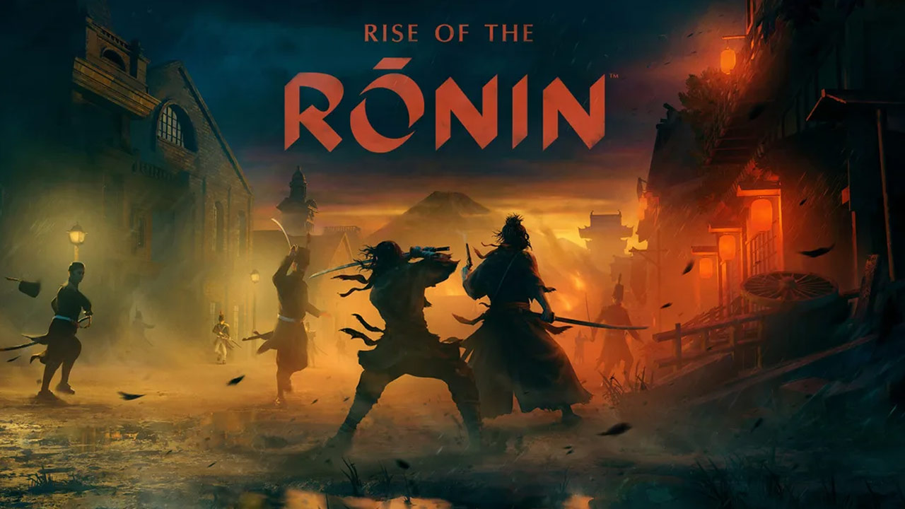 Rise of the Ronin key visual. No I won't find how to put that accent over the o in Ronin. Leave me alone. 
