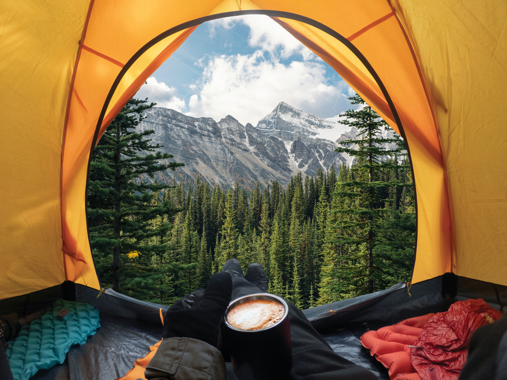 coffee camping