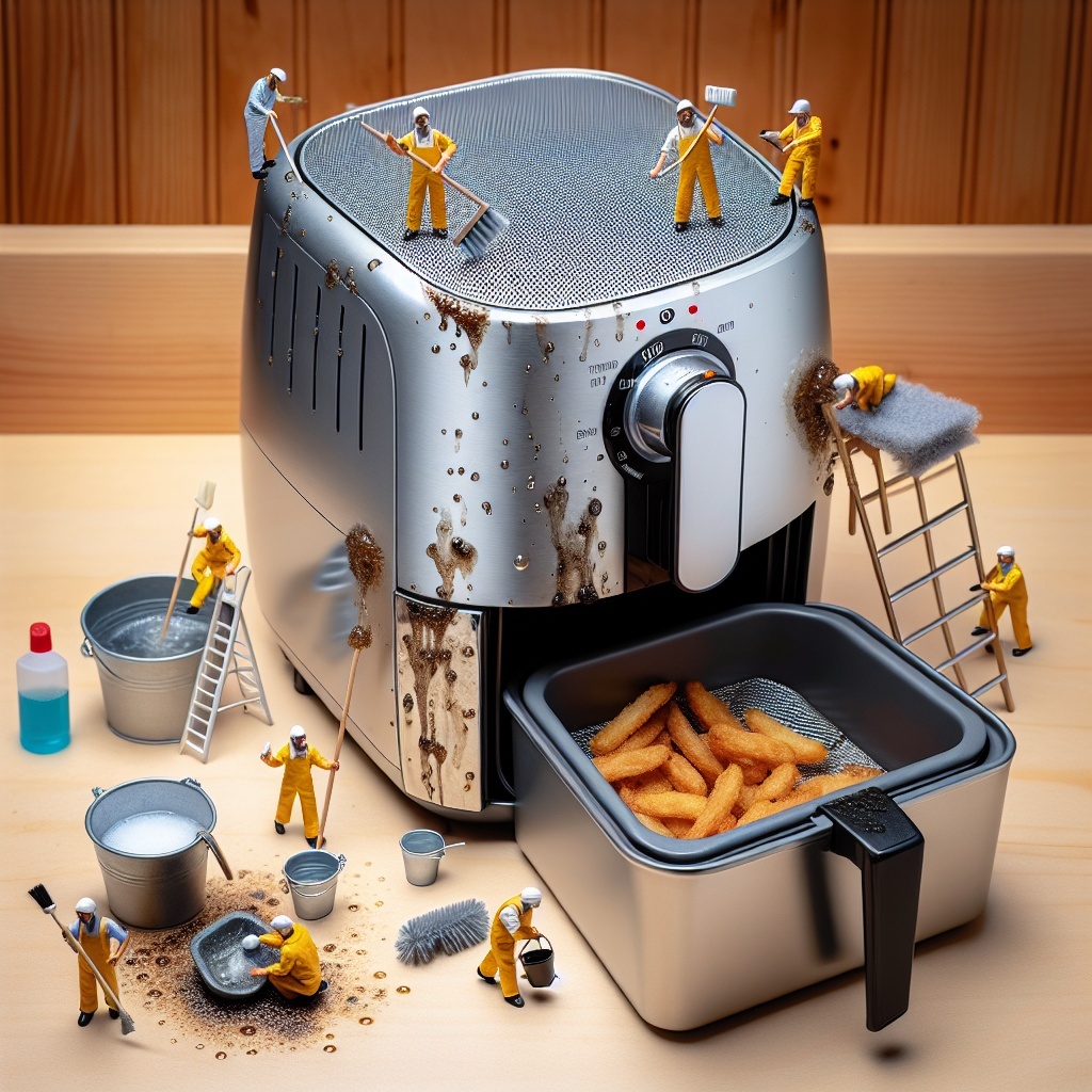 air fryer cleaning