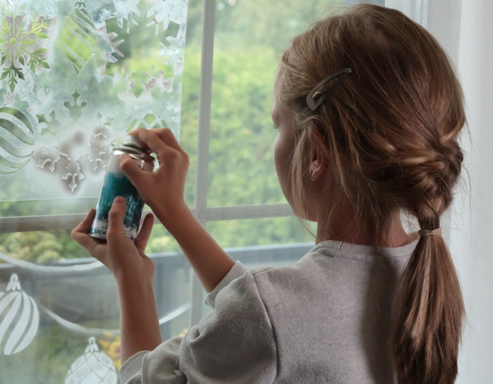 DIY window painting