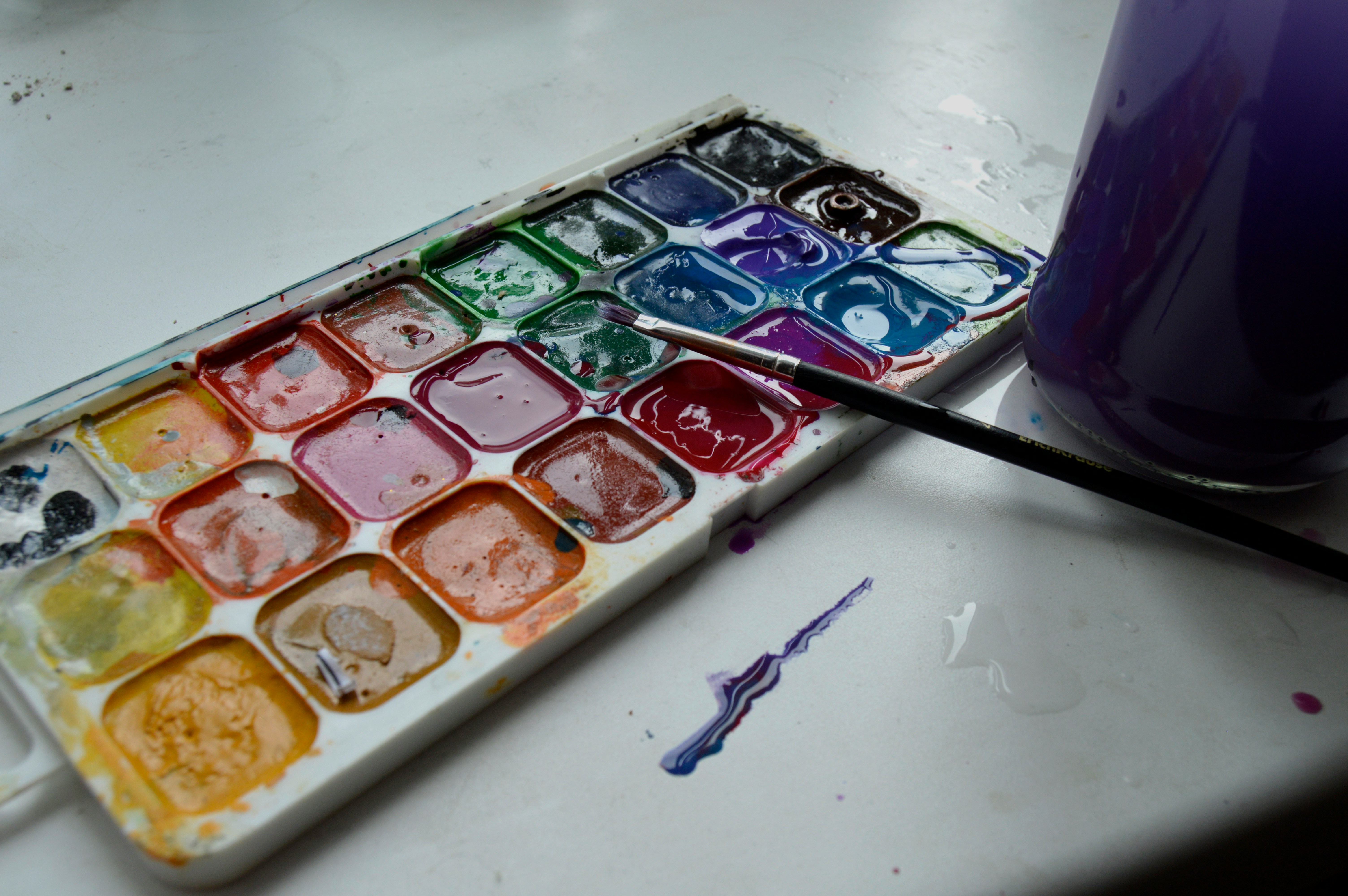 kids friendly water colors