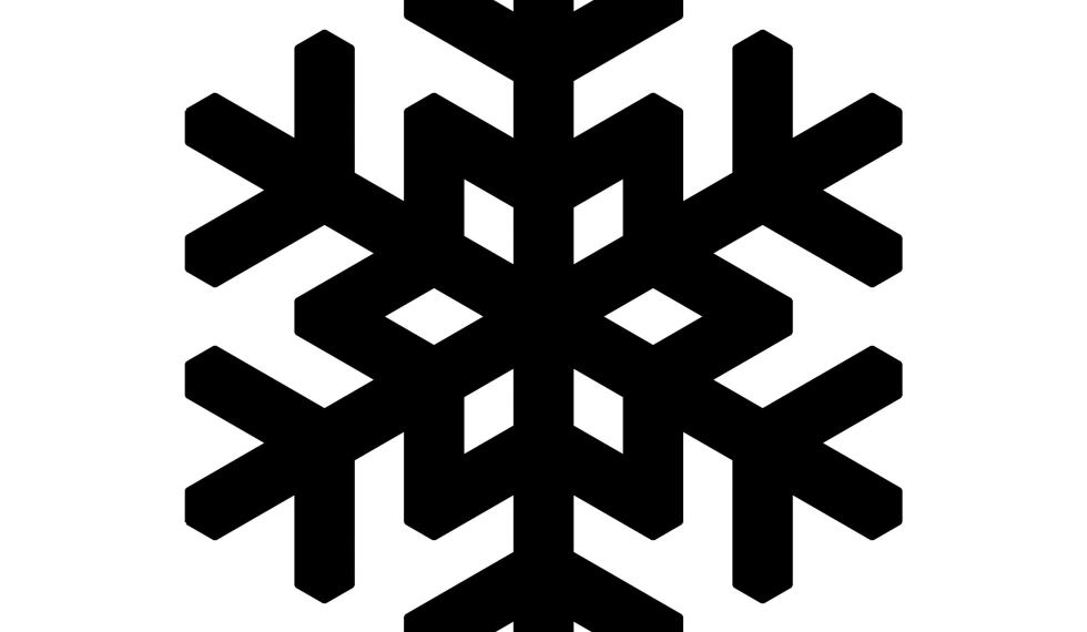 Snowflake,Icon.,Christmas,And,Winter,Theme.,Simple,Flat,Black,Illustration
