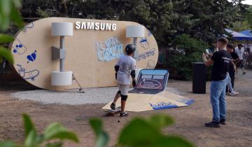 Samsung Electronics Greece Skate Off with Galaxy AI