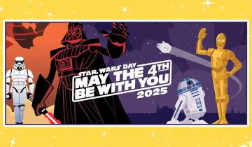 Happy Star Wars Day and May the 4th Be With You!