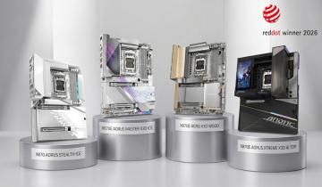 GIGABYTE Motherboards Earn Supreme Recognition with 2026 Red Dot Design Honors