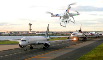 drone-in-airport