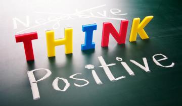 Think,Positive,,Do,Not,Negative,,Colorful,Words,On,Blackboard